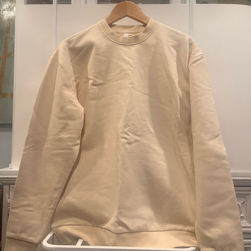 Unisex Cream Crewneck